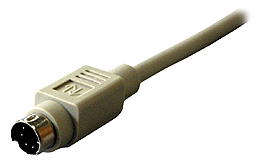 GeBE Picture What does the PS / 2 connection look like? Serial interface for mouse and keyboard