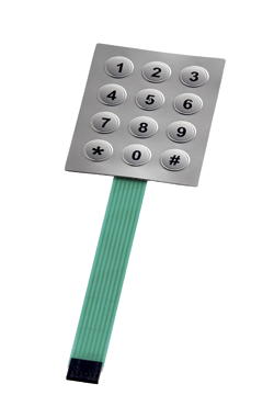 GeBE Picture KVG-12 Matrix Edelstahl Nummernblock